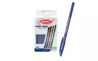 Sharikli ruchkalar Monet Spectrum  ko‘k rang  qadoqda 50 dona