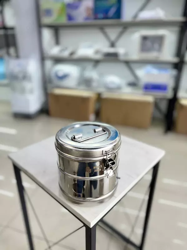 KSK-3 dumaloq sterilizatsiya qutisi