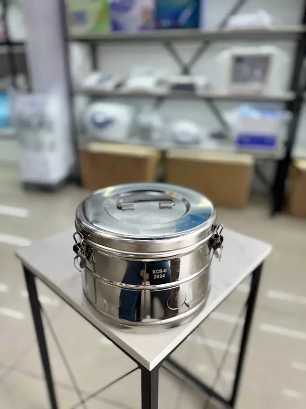 KSK-6 sterilizatsiya dumaloq qutisi