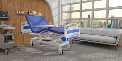5 funksiyali mexanik tibbiy karavot sotuv va ijara uchun mavjud