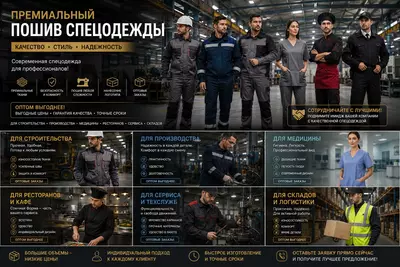 Премиальный пошив спецодежды