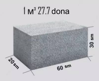  Полистиролбетонный блок - 