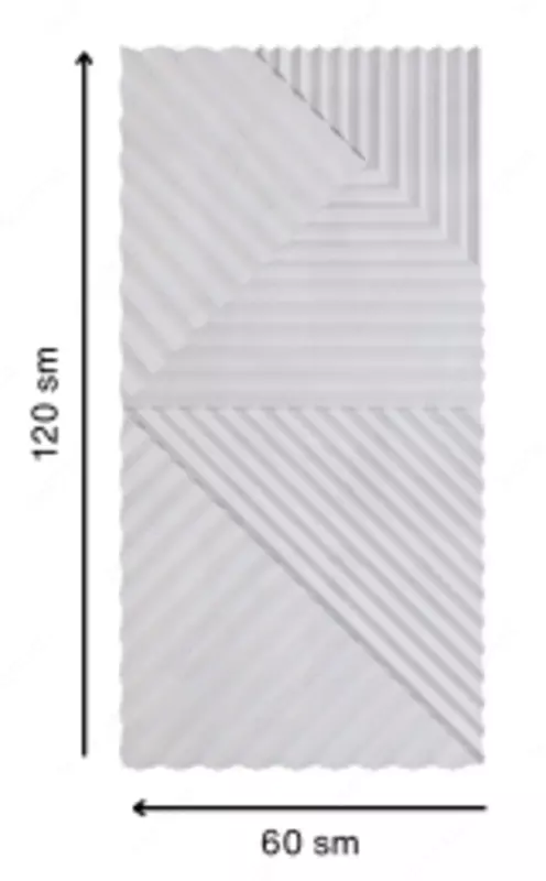  Universal Decor - Poliuretan dekorativ 3D panellar