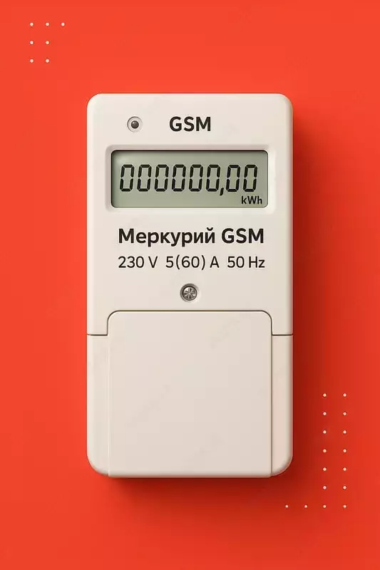  Счетчик электроэнергии со встроенным GSM-модемом - 