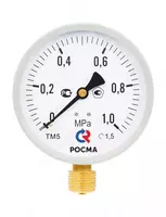 Манометр Росма ТМ-510 (0–0 06 MPa) G1/2  класс точности 1.5