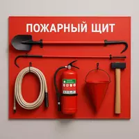 Пожарный щит  открытый (Ассортимент)