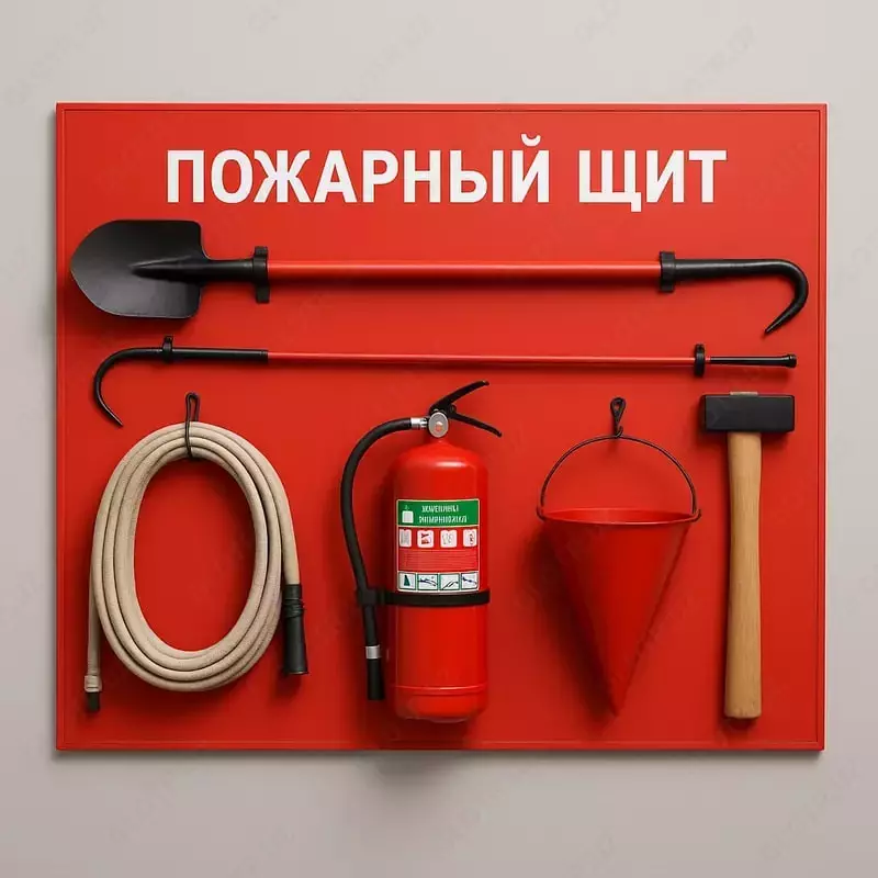 Пожарный щит  открытый (Ассортимент)