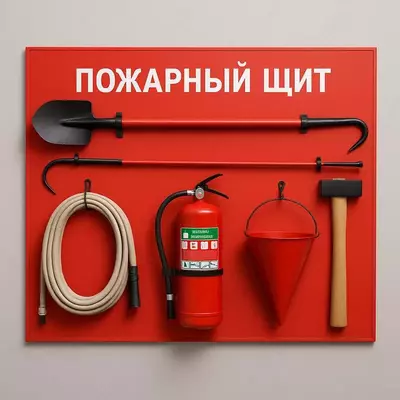 Пожарный щит  открытый (Ассортимент)