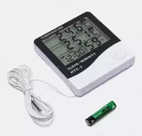  HTC-2 raqamli termometr-gigrometr  soat - 