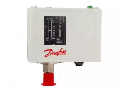  Реле давления Danfoss KP35  -0.2–7.5 бар  дифф. 0.7–4 бар  G 1/4A - 