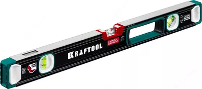 Магнитный уровень Kraftool 600 мм с зеркальным глазком