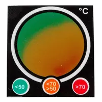   Термоиндикатор (наклейка) TIL-10-50C-70C 3-х уровневая  обратимая