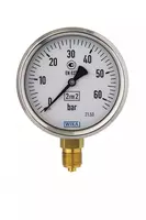 Glitserinli bosim olchagich WIKA 213.53.100 0–60 bar G1/2B radial (Moddiy raqam - 36517671)