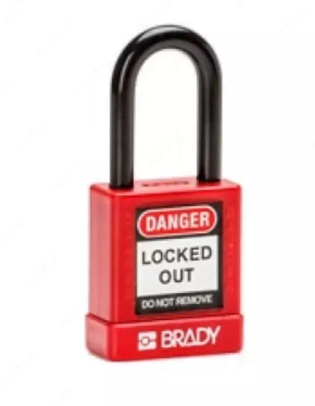 Навесной замок Brady для систем блокировки и безопасности Lockout/Tagout (Ассортимент)