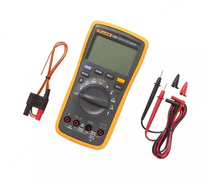   Цифровой мультиметр Fluke 17B+ профессиональный тестер измерения напряжения  тока и температуры