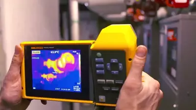  Fluke TiX580 infraqizil kamerasi (Professional issiqlik tasvirlagichi) MAXENERGO