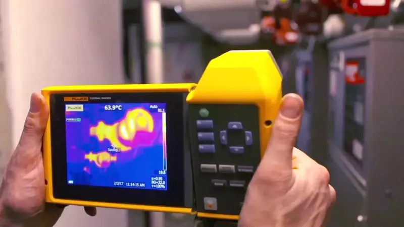  Fluke TiX580 infraqizil kamerasi (Professional issiqlik tasvirlagichi) MAXENERGO