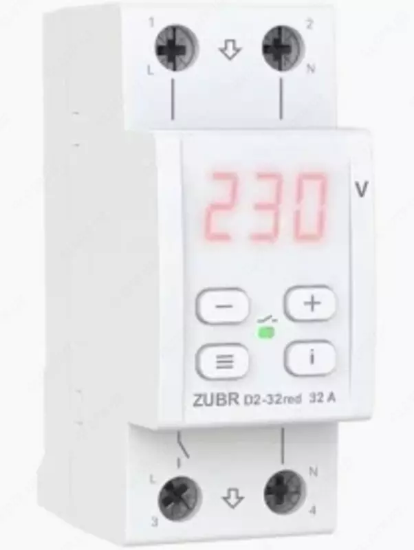  Реле напряжения D2-50 red ZUBR - 