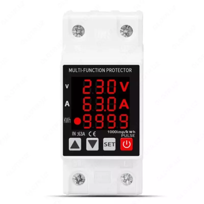 Kuchlanish relesi VA/KWh-Protector 1-63A