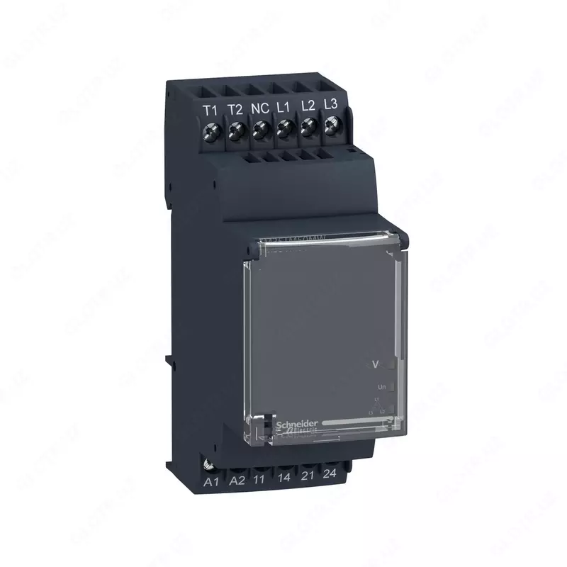 Kuchlanish va harorat nazorati relesi 5A  2NO  24–240V AC/DC