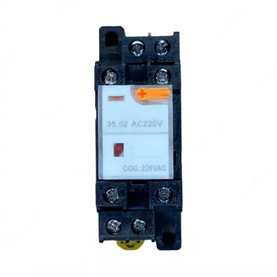  35.02 10A 220V AC oraliq relesi (soket bilan) - 