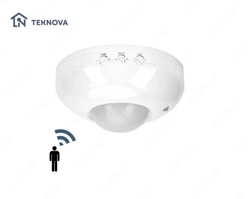 Датчик движения 360° 6м IP44 1200Вт