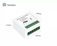 Умное Wi-Fi мини реле 16A Tuya Smart Switch  Алиса  голос и удалённое управление