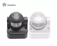 Датчик движения 180° 6м IP20 800Вт