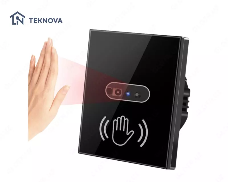 Kontaktsiz sensorli kalit  infraqizil yoruglik kaliti  shishali panel