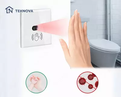  Kontaktsiz sensorli kalit  infraqizil yoruglik kaliti  shishali panel Ulgurji va chakana