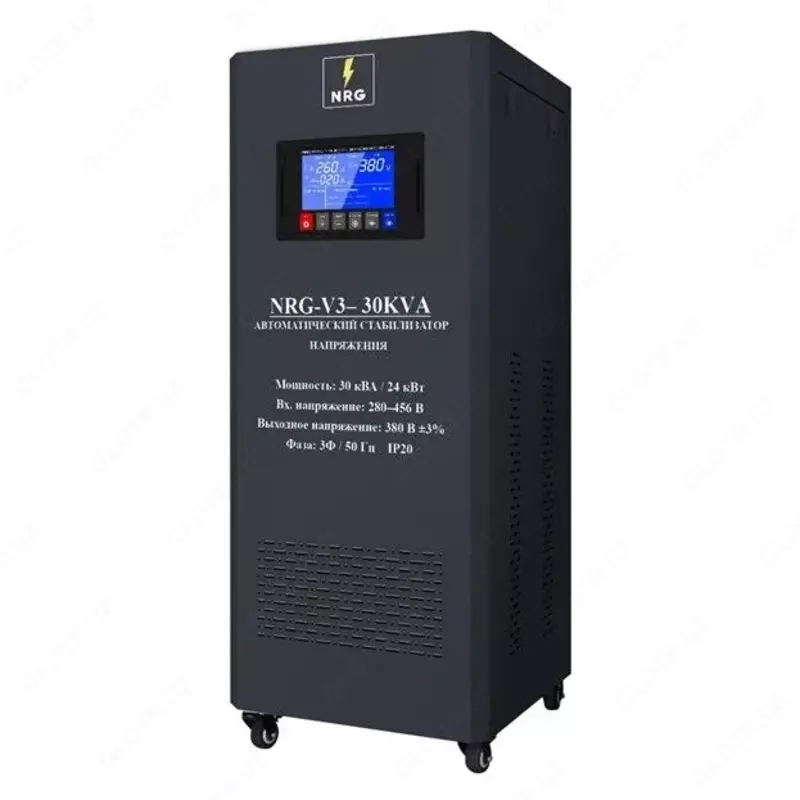 Стабилизатор напряжения NRG-V3-30KVA трёхфазный 380В 30кВА