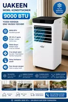 UAKEEN 9000 BTU mobil konditsioneri