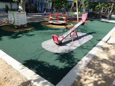 Rezina qoplama - maydon sport zonalari uchun