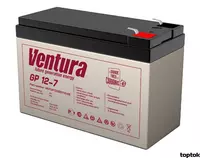 Akkumulyator batareya UPS uchun Ventura GP 12-7 (12 volt 7 2 A/soat)