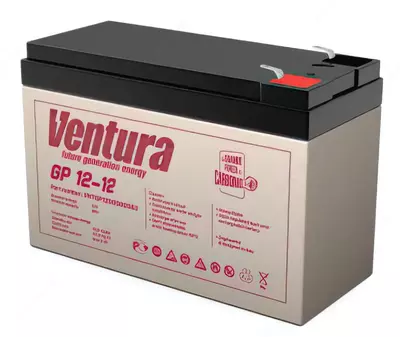 Akkumulyator batareya UPS uchun Ventura GP 12-12 (12 volt 12 A/soat)