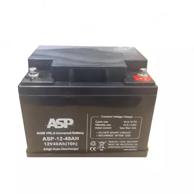 Akkumulyator batareya UPS uchun ASP 12-40 (12 volt 40 A/soat)