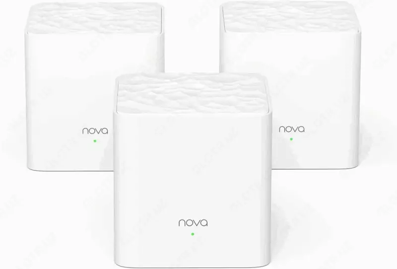 Mesh-система Wi-Fi 6 Tenda nova EX3 (3 шт) AX1500  до 300 м²