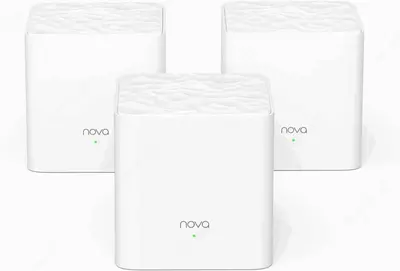 Mesh tizim Wi-Fi 6 Tenda nova EX3 (3 dona) AX1500  300 m gacha