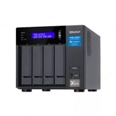 Сетевой накопитель NAS QNAP TVS-472XT-PT-4G 4-дисковый 10GbE