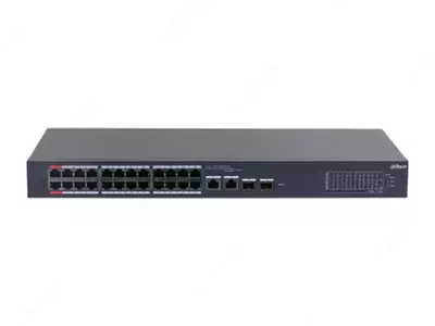 Kommutator (switch) PoE Dahua DH-CS4226-24ET-240 24 portli bulut boshqaruvi bilan