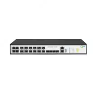 Boshqariladigan L3 kommutator SNR-S2995G-12FX-UPS SFP+ 10G va AKB bilan