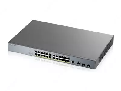 Smart L2 PoE+ kommutator Zyxel GS1350-12HP IP-kameralar uchun bulut boshqaruvi bilan