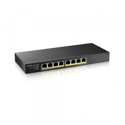 Zyxel GS1915-8EP Smart L2 PoE+ kommutator  8 port  Nebula bulutli boshqaruv