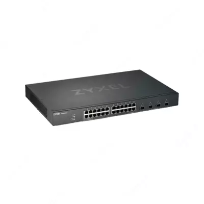 Zyxel XGS1930-28HP Smart L3 Lite PoE+ kommutator  24 port  10G SFP+  Nebula