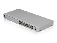 Ubiquiti USW-24-POE UniFi boshqariladigan kommutator  24 port  16×PoE+  2×SFP