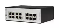 Коммутатор промышленный управляемый PXT-S250G-4S2T8-POE 8 портов PoE  4×SFP  DIN
