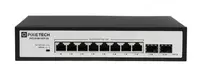 Pixietech PXT-S1501-8TP-2S PoE kommutator  8 port  2×SFP  110 Vt  boshqarilmaydigan