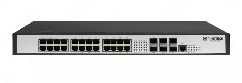 Коммутатор L3 управляемый мультигигабитный PXT-S2950-24MG6X 24×2.5G  6×10G SFP+