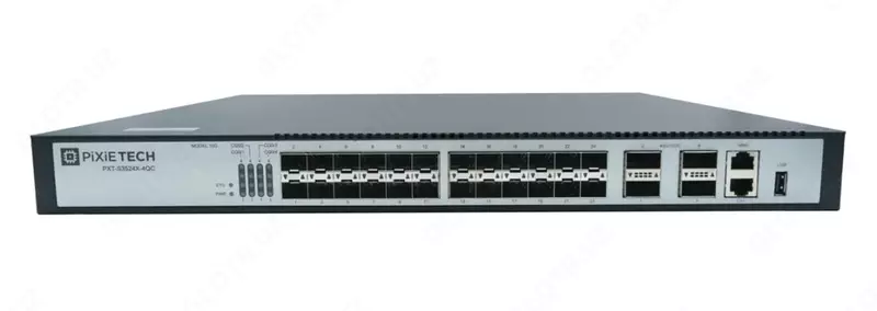 PXT-S3524X-4QC L3 boshqariladigan datacenter kommutator  24×10G SFP+  4×40/100G