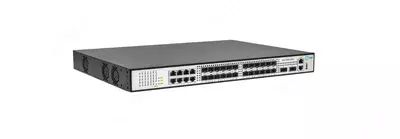 SNR-S300X-24FQ L3 boshqariladigan kommutator  24×1/10GE SFP+  8×GE  2×40G QSFP